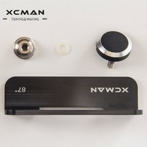 XCMAN-알파인 스키 스노우 보드 하드 알루미늄 레이싱 사이드 베벨 앵글 파일 가이드 CNC 클램프 장치 및, 04 87 - 3 Degrees