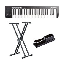 M-AUDIO 엠오디오 미디키보드 Keystation 49 키스테이션 페달 스탠드 패키지, Keystation49-마스터키보드-페달-스탠드패키지