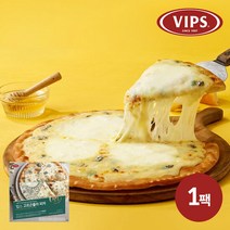 [빕스]고르곤졸라 피자 440g 1팩, 단품