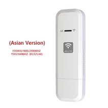 간편한 사용 실용적 LDW931 LTE 라우터 한국 4G 와이파이 USB 동글 무선 어댑터 휴대용 포켓 모바일 핫스팟 150Mbps 모뎀 나노 SIM 카드 슬롯, 01 Asian Version