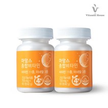 비타민하우스 4FREE 임산부전용 마망스 종합비타민 앤 미네랄, 2병, 60정