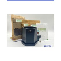 분갈이 KIT 셀프분갈이 세트 무광 헥사곤 11cm 인테리어 도자기 화분 테라스 꾸미기 초보분갈이 언택트분갈이 홈가드닝, 블랙분갈이KIT