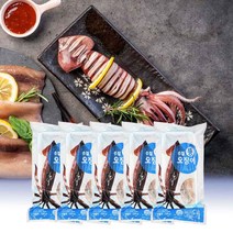 맛도란 냉동 손질 통오징어 260g x 5팩 10마리 생물 선동