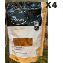 COMVITA 콤비타 마누카 프로폴리스 오리지널 캔디 40개입 Manuka Propolis Original Flavour UMF10+, 40캔디, 4개