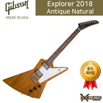 GIBSON 깁슨 Explorer 2018 Antique Natural 일렉기타