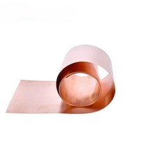 구리 동판 수맥차단 롤형 호일 1M 스트랩 롤 인테리어, 0.4 x 60mm x 1m