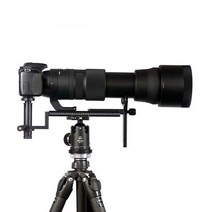 미니 망원경 망원 렌즈 거치대 단망경 삼각대 거치대, 화이트 TH01+맨프로토 200MM