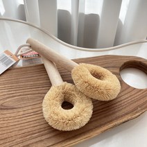 야자나무 키친브러쉬 5P 3P 2P 솔 수세미 주방솔 우드솔 제로웨이스트 키트, 대형 5P