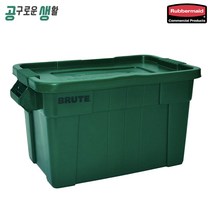 러버메이드 브루트 박스 75L 토트박스 사각 캠핑 원두 정리 수납함 다크그린 카키, 자작나무, 토트박스 전용 트롤리