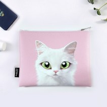 [바보사랑] 슈가캣 인조가죽 파우치