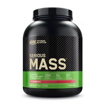 옵티멈뉴트리션 시리어스 매스 게이너 프로틴 파우더 단백질 스트로베리 딸기 2.72kg Optimum Nutrition Serious Mass Powder Strawberry