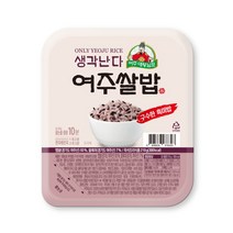 [롯데상사] 롯데 대왕님표 여주쌀밥 흑미밥 210g*12개입, 상세 설명 참조