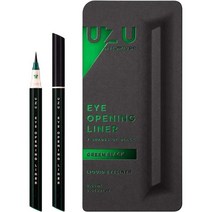 Uzu 우즈 바이 후로후시 아이 오프닝 아이라이너 그린 블랙 0.55ml