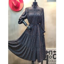 선데이업 플라워 레이스 로맨틱 캉캉 롱원피스