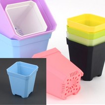 미니 사각 화분 책상용화분 탁상용화분 미니화분 실내화분 사무실미니화분, 대 - 핑크