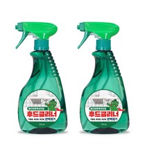 한국미라클피플사 은나노스텝 렌지후드클리너 550ml x 2개, 단품