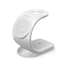 앤트앤비 3in1 아이폰 애플워치 에어팟 고속 무선 충전기 거치대, 02.무선충전기 ODJ83_화이트