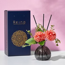 레이나퍼퓸 폼폼데이지 핑크 플라워디퓨저 150ml 2개, 투명화분병_화이트_유칼립투스