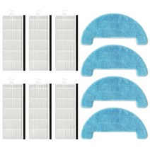 단후이 NR15 로봇청소기 / Danhui 로봇 진공 청소기 교체 예비 부품 메인 브러시 사이드 Hepa 필터 걸레, [21] Set M, 21 Set M