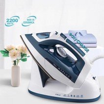 헝겊 다리미 2200w 무선 철 유선 스팀 증기 발생기 천 스탠드394705 L6, CHINA, WHITE394705 L6, EU