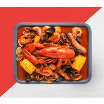 랍스터 씨푸드 보일링 미국식 해물찜 3인분 캠핑 홈파티, 랍스터갱스터 미국식 해물찜 1.8kg