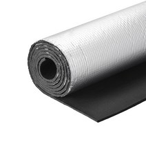 Uxcell 단열 시트 2mx1mx5mm 양각 알 늄 호일 방수 내열성 장벽 지붕 벽 HVAC 덕트 파이프 고무 폼