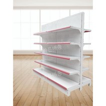 편의점 매대 마트 약국 진열대 선반 조립식 앵글 진열장, 단면 5단 90x42x135 서브프레임, 30개