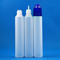 5Pcs 30ml 60ml LDPE 플라스틱 짜기 펜 Dropper 병 E 주스 Childproof 모자 긴 얇은 팁 승/퍼널 눈 액체 컨테이너, [01] 60ml, [01] Plastic, [05] 파란