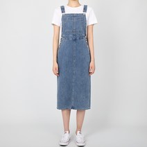 게스 여성 데님 오버롤 인디고 멜빵 YM2D6771