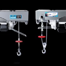 필렛코리아 가정용 미니 호이스트 레버블록 전동윈치 견인 리모컨 체인블럭, 100-200kg 12m