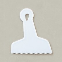 팔도보부상 PVC 톱니 헤라(플라스틱 헤라 접착제 도포용), 1개