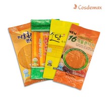 90년대 불량식품 쫀득이 추억 먹거리 설탕 쫀드기 4종, 겨울홍시쫀디기 120g 5개, 상세페이지 참조3
