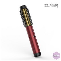 더블에스샤이니 뉴빵빵 무선고데기 BB-009R 26mm타입 브러쉬형 롤고데기, 뉴빵빵 BB-009R 레드