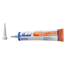 마칼 히트스틱 볼트마카 Security Check Paint Marker 96671 청색, 1개