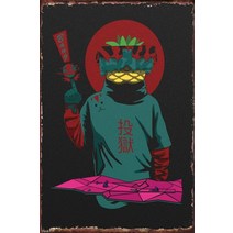 네온사인 무드등 간판 네온조명 led 카페 펍 술집 네온 기타 로그인 빈티지 금속 주석, 20x30cm, 빨간색