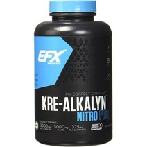 Efx Kre-Alkalyn Nitro Pro 아미노산 크레아틴 120캡슐