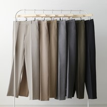 이구닷 옆트임 세미와이드 슬랙스 와이드핏 남자팬츠 봄 데일리룩