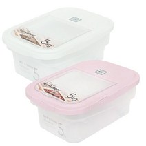 씨밀렉스코리아 라이스컨테이너 5kg 잡곡통 밀폐용기 씨밀렉스 곡물보관 라이스키퍼 7W5EF890, 1개