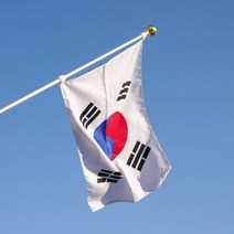 회전깃대 태극기 세트(국기+깃대+깃대꽂이+국기케이스), 단품