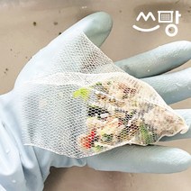 [쓰망] 자연분해 음식물 쓰레기 거름망 30매 22x22cm 씽크대 배수구망 싱크대, 1개, 30개