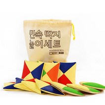 31376-민속 딱지치기 놀이세트(중20개)/ 민속놀이 설날 추석 정월대보름 단체게임 행사 명절놀이