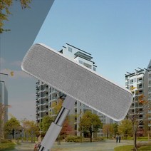 [∂LL7] 방충망 유리창 청소 스테인레스 2단 밀대 물기제거 베란다도구 딱기 문닦이 미세 거실 끌게 카페트 아파트_h§eEA, §본상품§e, 무◇옵션