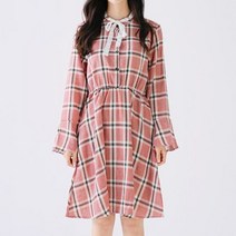 [오노마] ONM 여성 카라 프릴 소매 차이나 원피스 데일리 패션 웨어