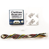 Beitian BN220 BN880 3.0V5.0V TTL 레벨 GNSS 모듈 GPS GLONASS 듀얼 안테나 내장 플래시, [02] BN880