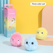 애완동물 스마트 재미있는 고양이 장난감 공 새 개구리 소리 시뮬레이션 전기 개박하 훈련 상호 작용 중, 06 Three-color Suit