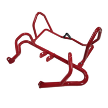 스즈키 브이스트롬 250 DL 사이드 범퍼 가드 박스 안티 드롭바 슬라이딩 방지 라이트, 블랙 상하단 탄소강 범퍼