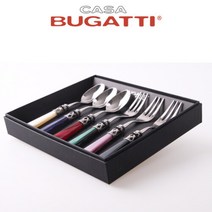 부가티 알라딘 커피스픈+케잌포크 6p 세트, Free, 커피스픈3p+케익포크3p/그린