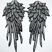 어깨장식 태슬 견장 조각 디자인 날개 깃털 수 놓은 패치에 바느질 품질 아플리케 의류 패치 배지