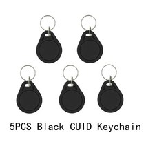 Cuid 키 체 Rfid 스마트 칩 태그 13.56mhz 재기록 방지 차폐 복제 카드 Nfc 복사 토 1k S50 복사기 배지 510 피스, [04] s The Picture Shws