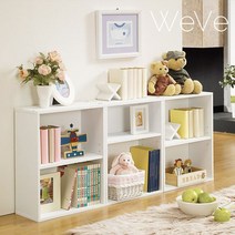 조립식책장 DIY 2단 책상 3개 세트 맞춤 코너 파티션 인테리어 거실책장 수납함 만화책장 낮은책장 선반책장 다용도책장 선반수납장 틈새책장 책장수납함 거실책장인테리어 사무용책꽂이 수납선반 거실낮은책장 틈새수납장 서재인테리어 인테리어책장, 화이트